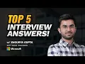 5 Most Asked Interview Questions BEST Answers in 5 Minutes Coding Ninjas