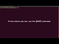 pwd command in Linux
