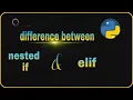 nested if in python syntax of nested if why nested if is used trending AI