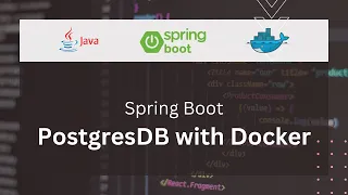 Postgres DB for Spring Boot project Docker Java