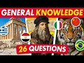 98 FAIL This Impossible General Knowledge Challenge QUIZ CORE