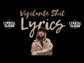 Taylor Swift - Vigilante Shit (Official Lyric Video)