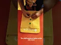 ADL activity - Learning to button using the ADL board