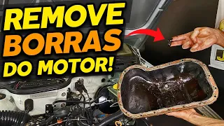 COMO LIMPAR TODA BORRA DE ÓLEO DO MOTOR - FLUSHING MOTOR PASSO A PASSO - PROJETO SAVEIRO JOCAR #12