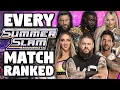 Every WWE SummerSlam 2026 Match RANKED From Worst To Best
