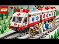 Lego Technic Rescue Train 🚢 All Terrain Emergency Vehicle