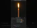 Beautiful Candle Animation CSS Flame Effect Shorts
