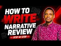 How to Write a Narrative Literature Review