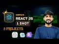 React Redux Complete Course Beginners to Advance with Projects Complete All-in-One Tutorial 2025