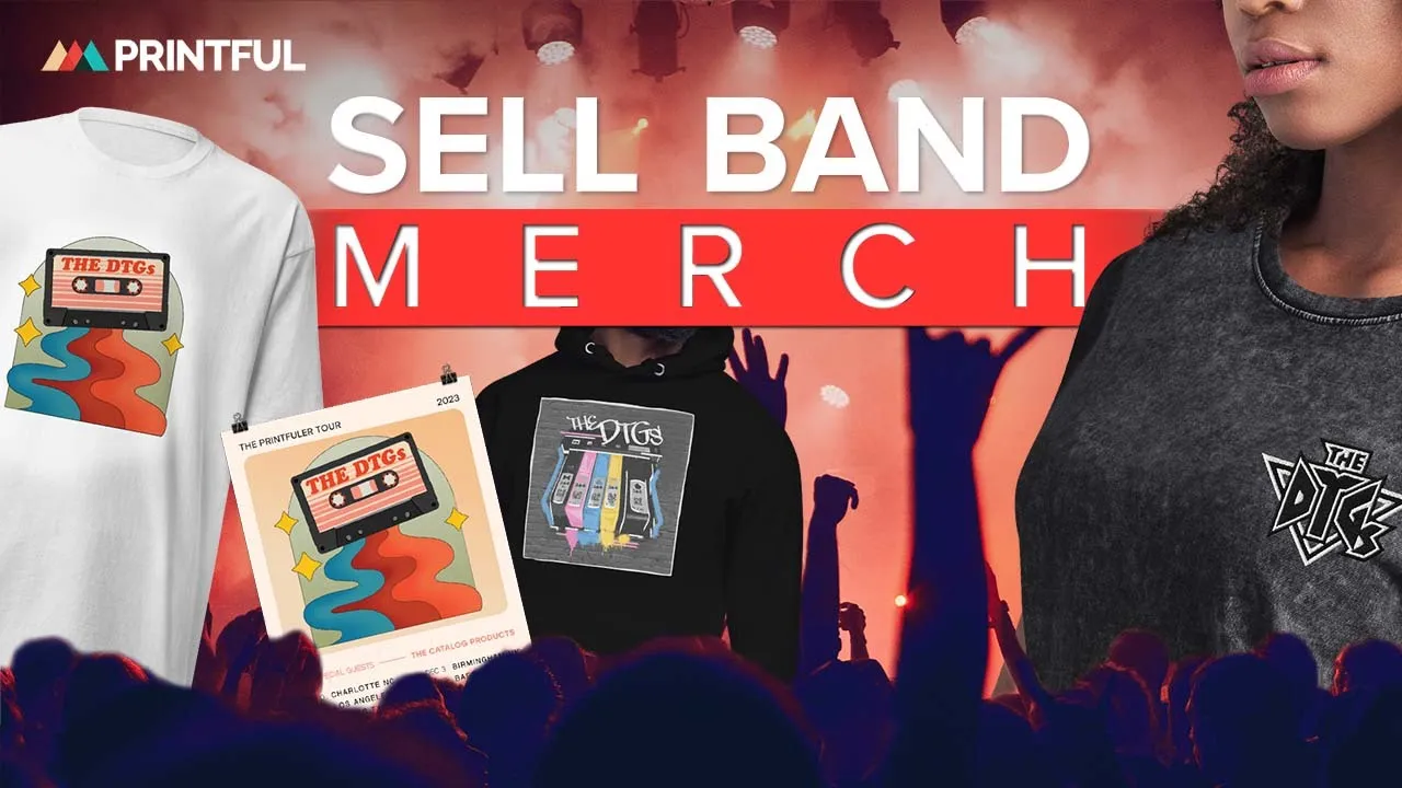How to Create and Sell Band | Printful