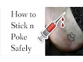 How to do stick n poke TATTOOS