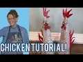 How to Make a Ceramic Chicken Easy Pottery Tutorial for Beginners