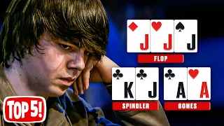 Top 5 Most EPIC Poker Hands You Must Have Seen