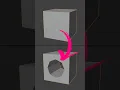 Blender cut object with another object