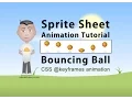 Sprite Sheet Animation Steps CSS Program Bouncing Ball Tutorial