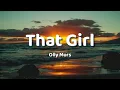 Download Lagu [ That Girl ] Lyrics - Olly Murs