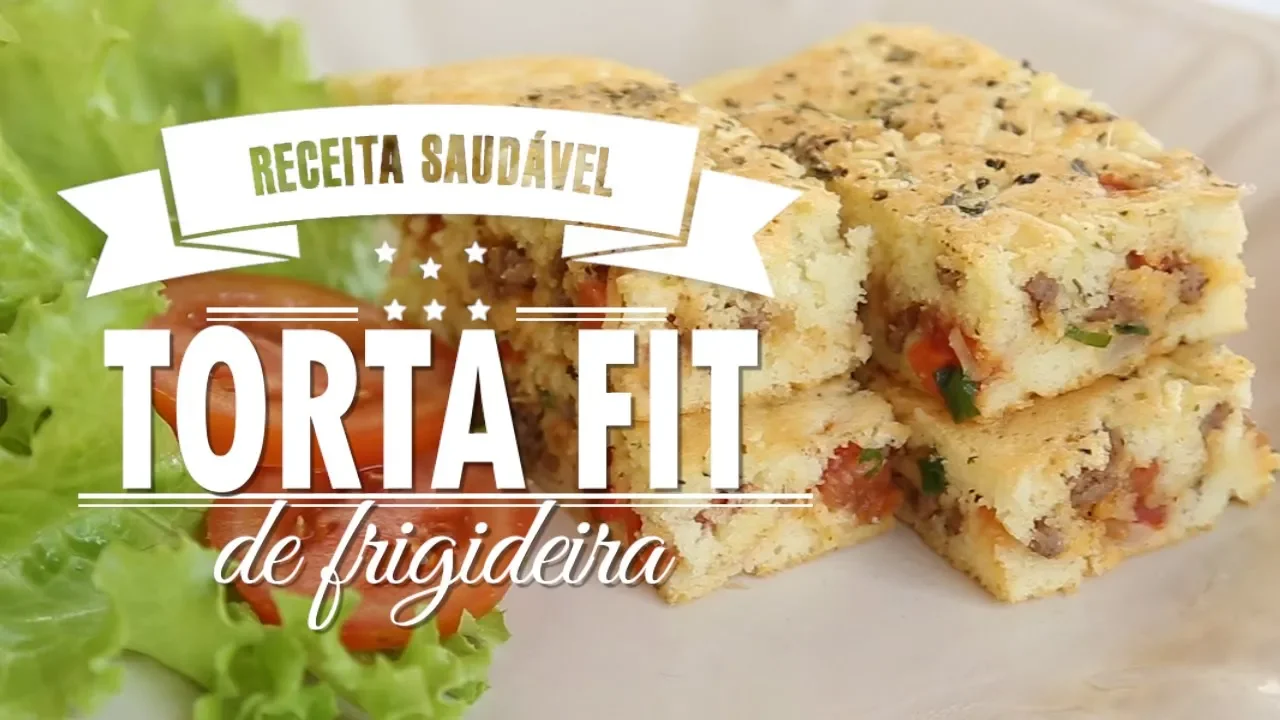 TORTA FIT DE FRIGIDEIRA  {fácil e sem glúten} | Mamãe Vida Saudável #103