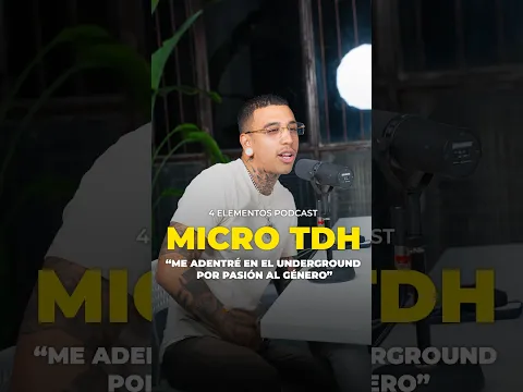 🎙️MICRO TDH "Me adentré en el Underground por pasión al género"