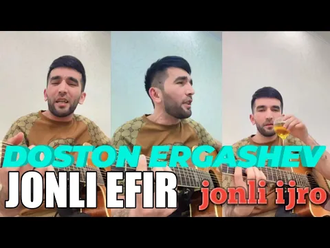 Download MP3 DOSTON ERGASHEV JONLI EFIRDA JONLI IJRO....