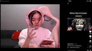 ekspresi wajah lucu kayes ketika lihat jamsker hantu