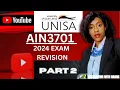AIN3701 EXAM REVISION PART 2 UNISA VBA MACROS QUESTION