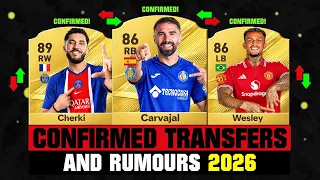 FIFA 27 | NEW CONFIRMED TRANSFERS & RUMOURS! 🚨🔥 ft. Carvajal, Cherki, Wesley... etc