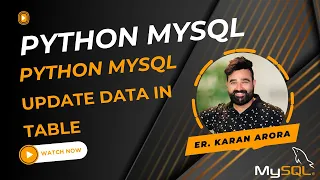 How To Execute SQL UPDATE Statements To Modify Data - UPDATE Query in MySQL Using Python
