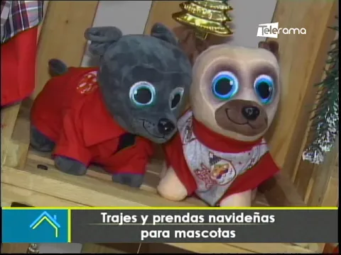 Trajes y prendas navideñas para mascotas
