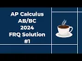 2024 AP Calculus Free Response