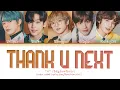 Download Lagu TXT - thank u, next (Ariana Grande cover) (Color Coded Lyrics)