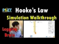 Hooke s Law Simulation Walkthrough PhET Virtual Lab Explained