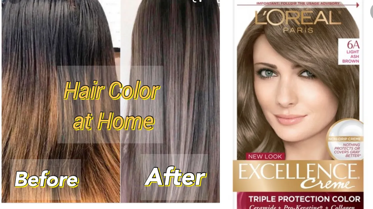 COLORING HAIR LOREAL MEDIUM ASH BLONDE|DIY AT HOME |Philippines |Karen Tomlinson