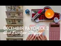December 2022 Budget Cash Envelope and Sinking Fund Stuffing Paycheck 2 23 Year Old Budgeter