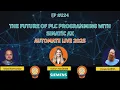How Siemens Is Future Proofing PLC Programming with SIMATIC AX