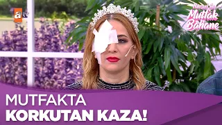 nazl mutfakta ciddi bir kaza atlatt nursel ile mutfak bahane 23 nisan 2025