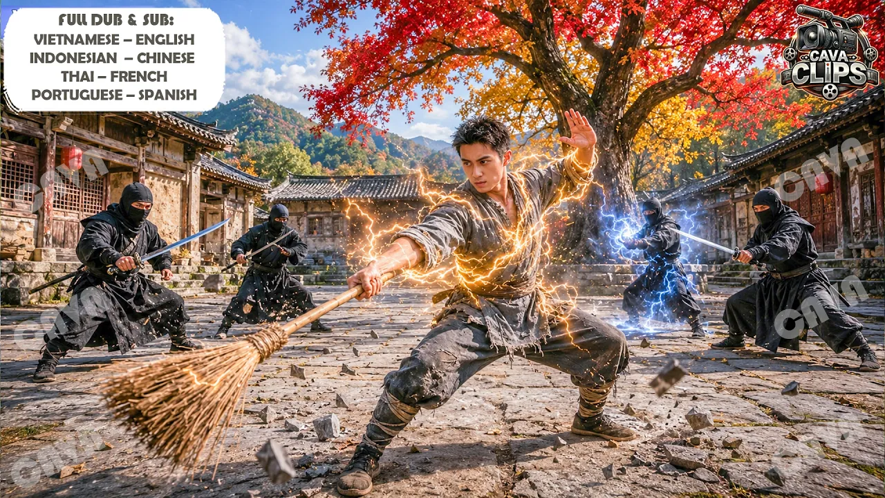 The Martial Hall Sweeper Was A Hidden War God Who Defeated The Thugs Invading The Dojo Alone poster