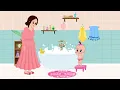 Anne Bu Ne? BANYO🚿🛀🧼🧽Eğitici ve Eğlenceli Bebek ve Çocuk Şarkıları🎶Aliş ile Zeliş🎈