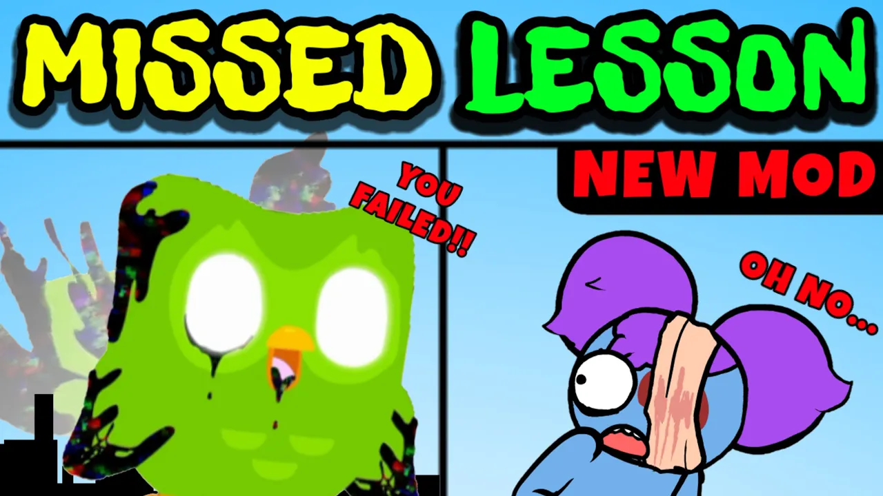 Friday Night Funkin' VS Pibby Duolingo - Missed Lesson (FANMOD)| Glitched Legends V3 (FNF/Pibby/New)