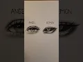 Drawing Angel eyes and Demon eyes