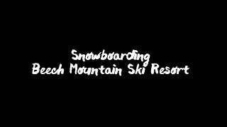Snowboarding at Beech Mountain Ski Resort DJI Action 5 Pro