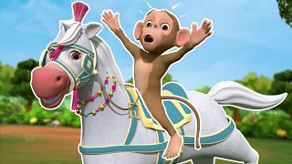 🐴 Lakdi Ki Kathi | लकड़ी की काठी | Hindi Nursery Rhymes & Kids Songs | Zappy Zoo