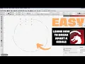 How to break apart a circle in Lightburn - Tutorial