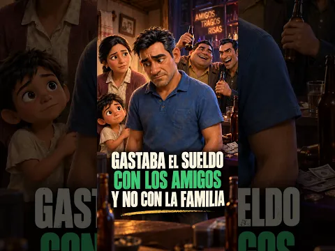 Gastaba el sueldo con los amigos y no con la familia - Parte 12