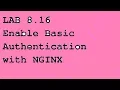Lab 8 16 Enable Basic Authentication with NGINX