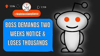 Two Weeks Notice Costs Company Thousands Reddit Compilations