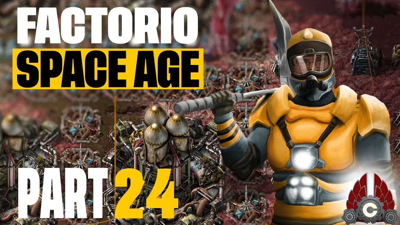 Factorio: Space Age | More Building Industry Games!!! | Part 24 Factorio: Space Age | More Building Industry Games!!! | Part 24