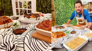 طريقة عمل السينابون المطعم مع الشيف محمد حامد 