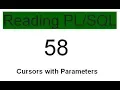 Cursors with Parameters 58