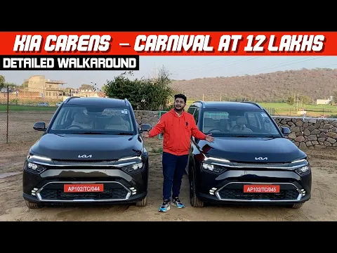 Kia Carens - Luxury Plus Top Model | Detailed Walkaround Review