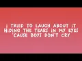 The Cure - Boys Don't Cry (Lyrics)